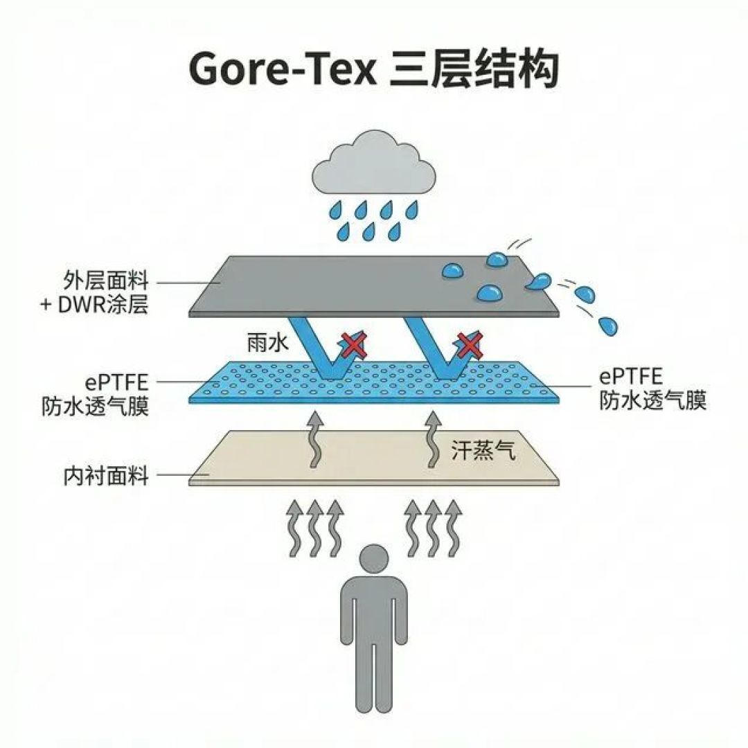 GORE-TEX：全球最出名的防水膜，诞生于一次赌气猛拉