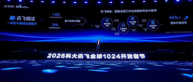 科大讯飞发布端云一体讯飞星火X2.6大模型
