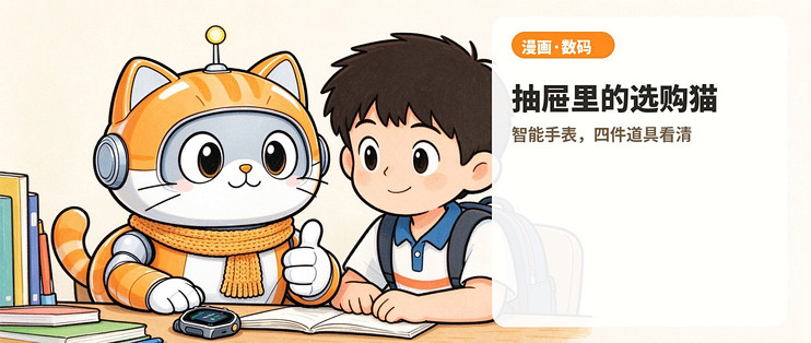 抽屉里的选购猫：双11智能手表别乱买，四件道具看清
