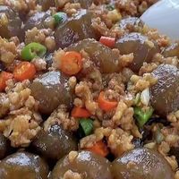 纯红薯淀粉丸子