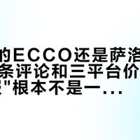 尾款夜的ECCO还是萨洛蒙：对完487条评论和三平台价差，两家"舒服"根本不是一本账