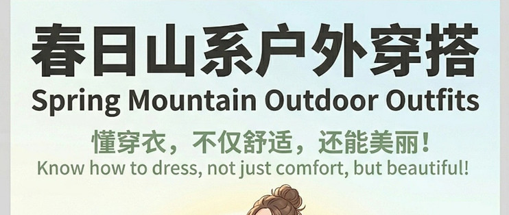 不是越厚越暖✨终于搞懂户外怎么穿，活动自如还好看