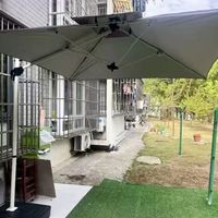 庭院罗马遮阳伞｜夏日户外遮阳神器