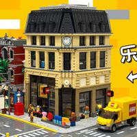 在乐高城市里开一家乐高店，原创机甲扎堆首发 | 乐高MOC 10.24日报