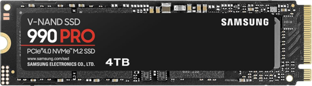 每GB只要1.35元!三星4TB 990 Pro固态大跳水:降至5380元