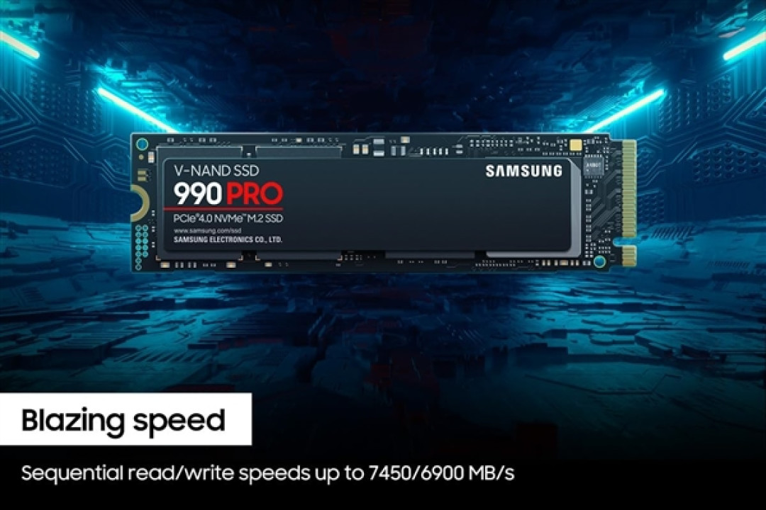 每GB只要1.35元!三星4TB 990 Pro固态大跳水:降至5380元