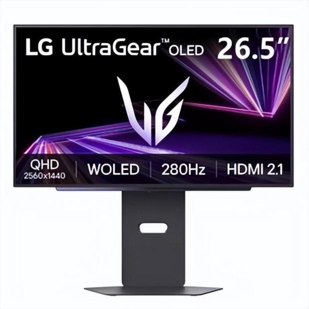 LG UltraGear 26.5英寸2K 280Hz WOLED，正处在跳水后的三千档价位段｜来源：产品图，今日头条文章配图