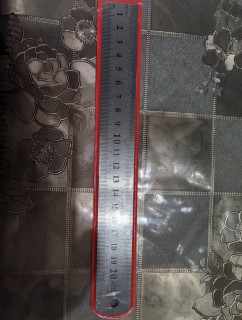 天章办公20cm不锈钢直尺