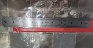 天章办公20cm不锈钢直尺