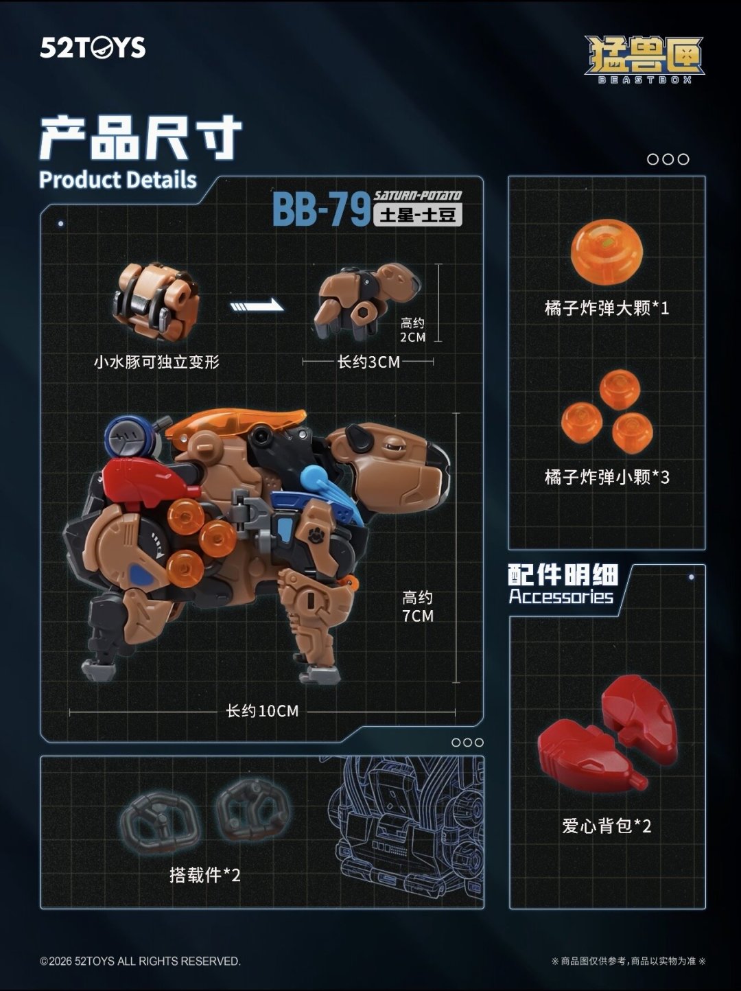 52TOYS猛兽匣同天开卖:158的限定鹦鹉,打得过128的双水豚吗
