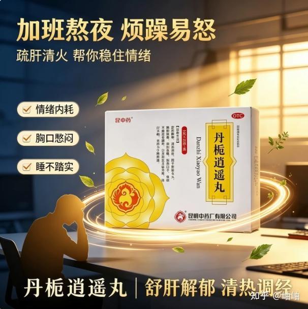 口苦眼干、一点就炸？4 种日常调理中成药别买错，对号入座就行