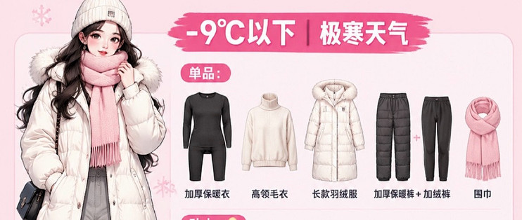 分层锁温策略告别臃肿穿搭