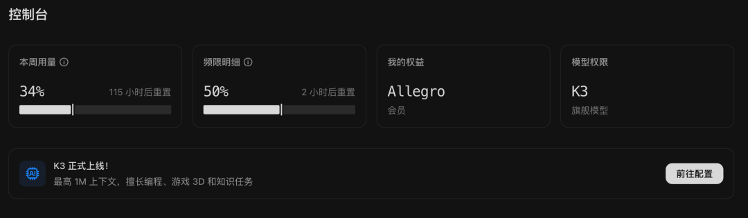 Kimi正式发布2.8万亿大模型K3，这是属于我们的荣光。
