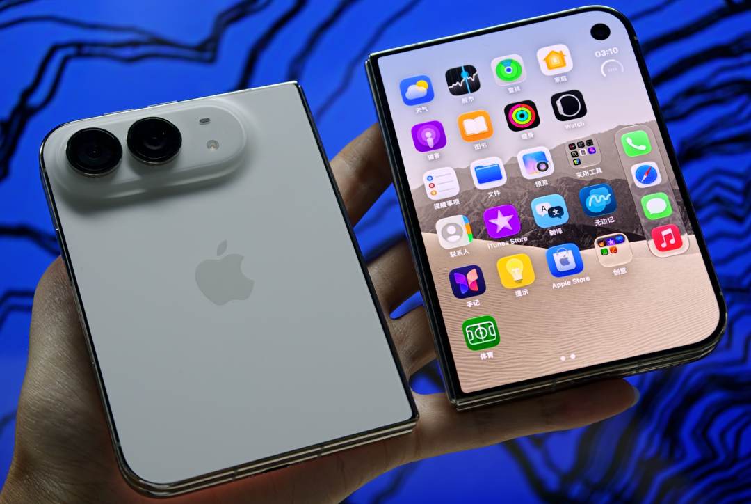 苹果说「开裂概率基本为 0」,但 iPhone Duo 的展示机先裂了