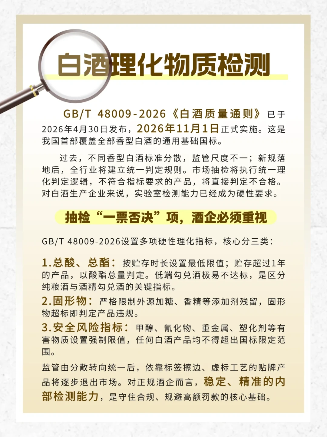 白酒下月新规生效,你家的酒还算白酒吗?
