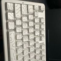 前行者X87等高线键盘实测