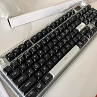 透明壳加小屏?这把98键太酷了