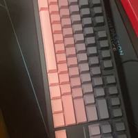 渐变粉灰87键键盘选购指南