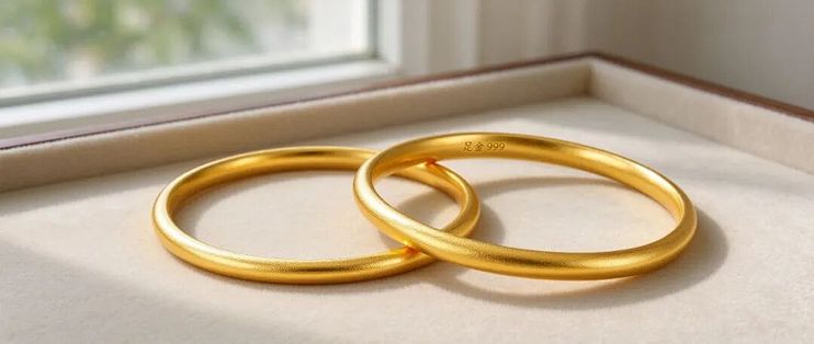双11付尾款买古法金手镯先别急｜问清这3处再付钱：壁厚、工费、工艺名到底说什么