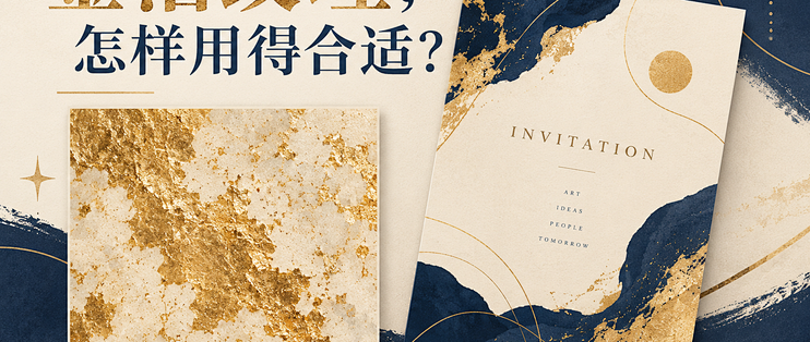 金箔素材怎么选？先分清纹理参考和成品效果