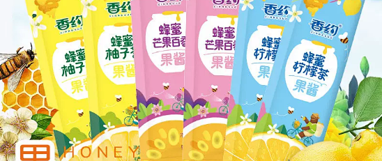 香约蜂蜜柚子茶芒果百香果蜂蜜水果茶果酱独立包装便携冲泡饮