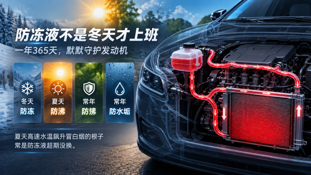 寒潮来了,店里催你换防冻液?先翻手册,你的车可能还早着呢