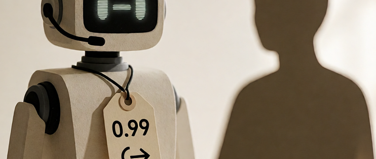 Anthropic客服解决一单收99美分，转人工一分不赚