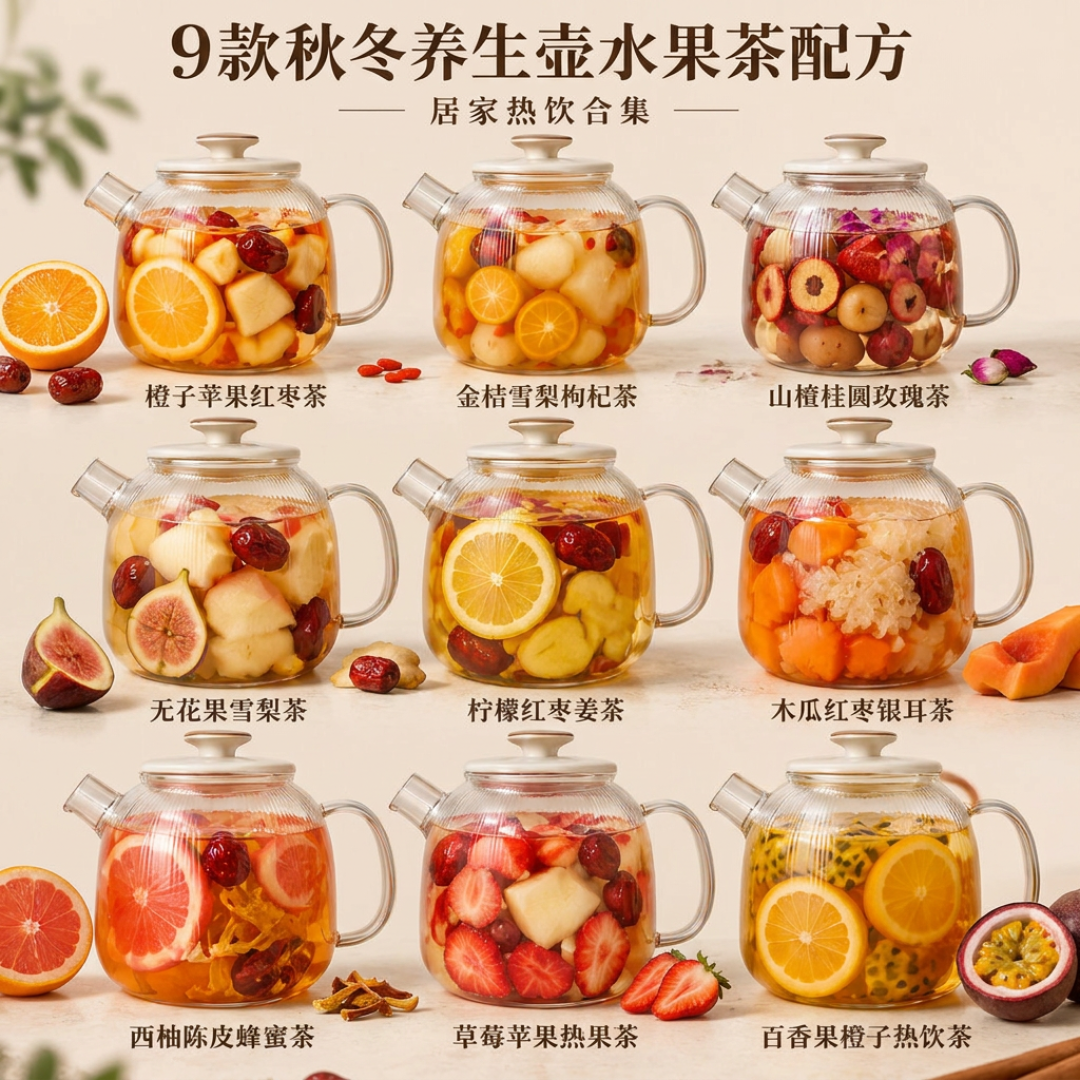 入秋爆火的煮果茶:先把这几种水果踢出壶,再谈