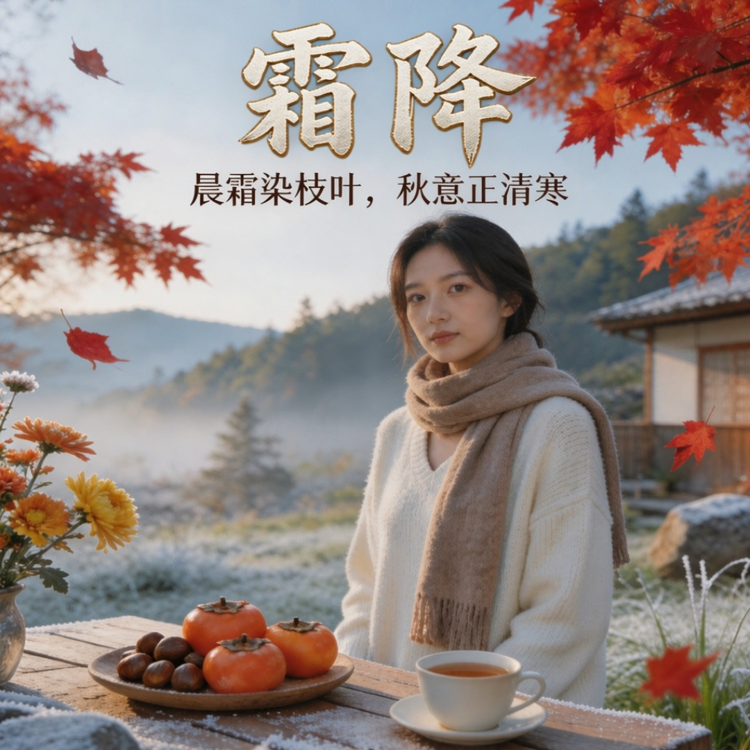 霜降,未必降霜:秋天最后一站的老讲究,哪个是真的?