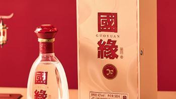 今世缘国缘单开浓香型白酒42度500ml*2瓶