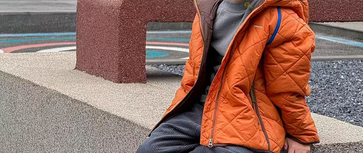 胶囊纳桔 3M 新雪丽彩色连帽儿童棉服🧥