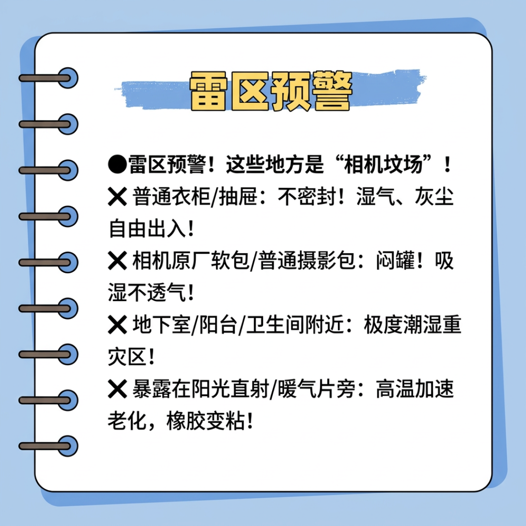 放进防潮箱照样长霉？2093赞帖吵翻：决定单反留守器材生死的，是那格湿度数字