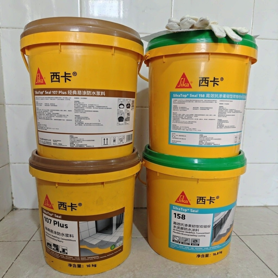 做卫生间防水选西卡，记住这四个字：墙刚地柔，刷错就返工