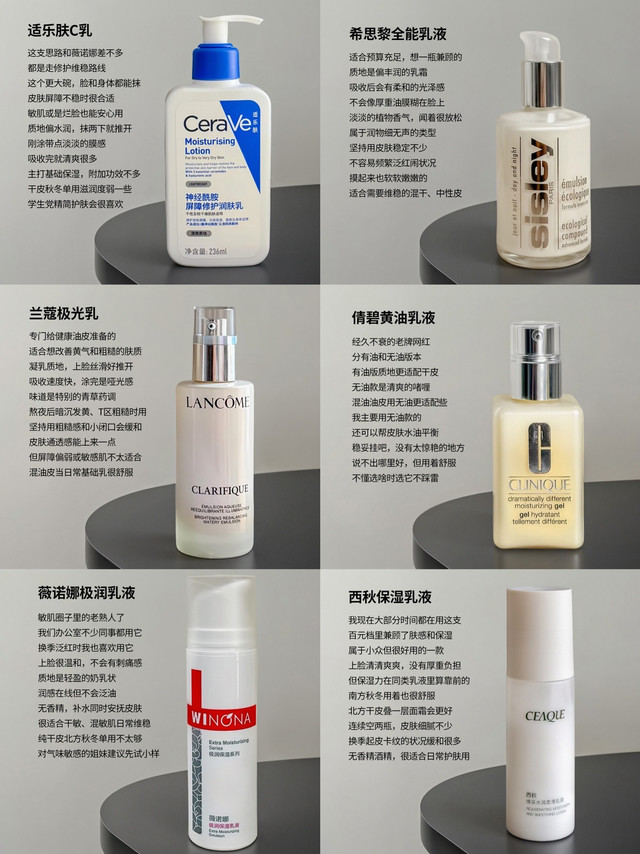 什么乳液好用？值得反复回购的6款保湿水乳
