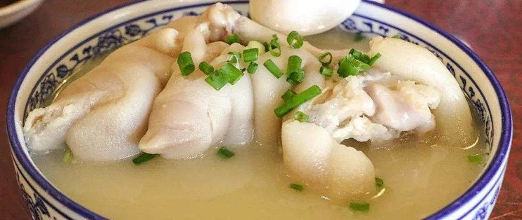 清炖蹄花汤