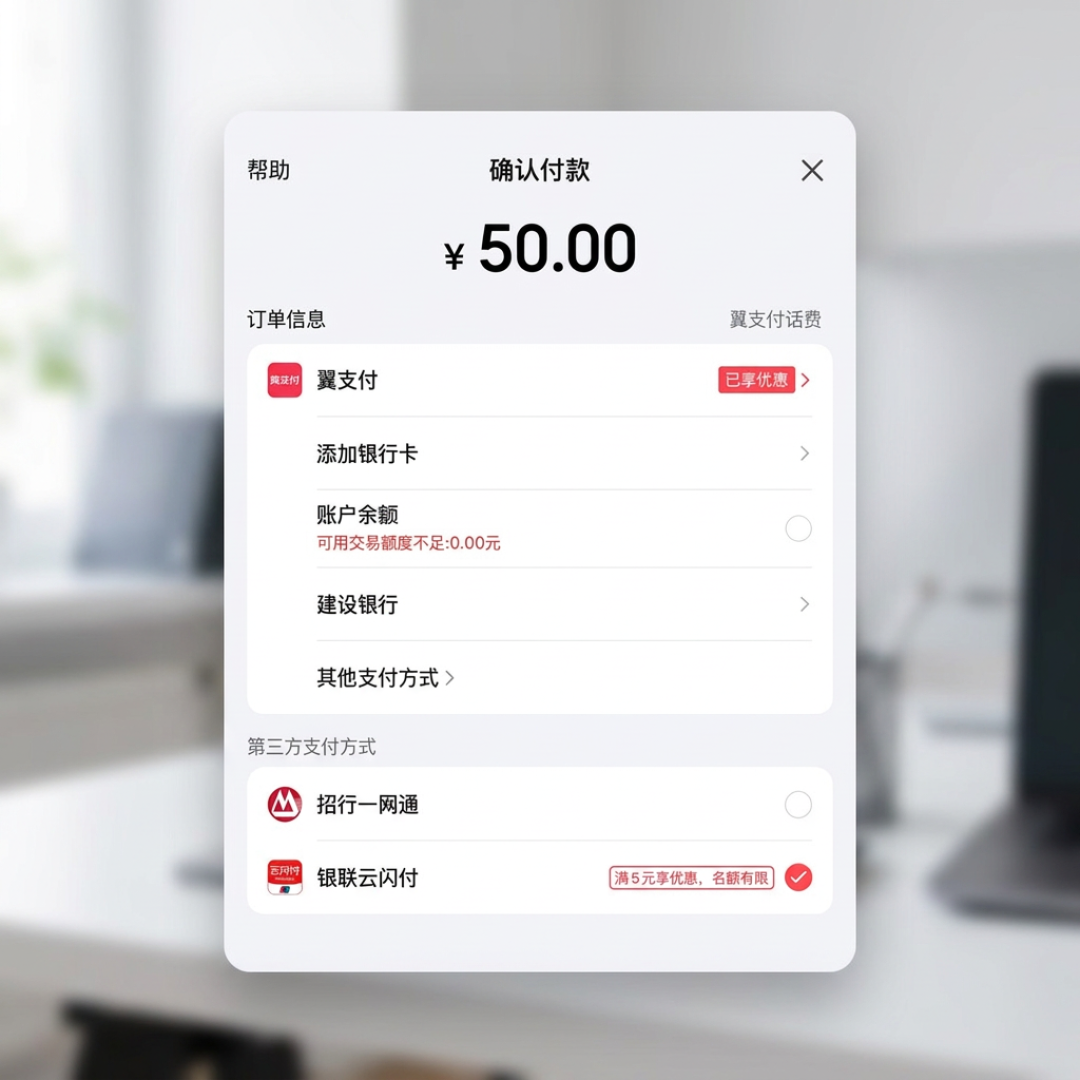 省钱10元是真的，85折会封号：联通月底充话费，先看后付