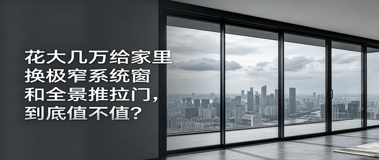 花大几万给家里换极窄系统窗和全景推拉门，到底值不值？
