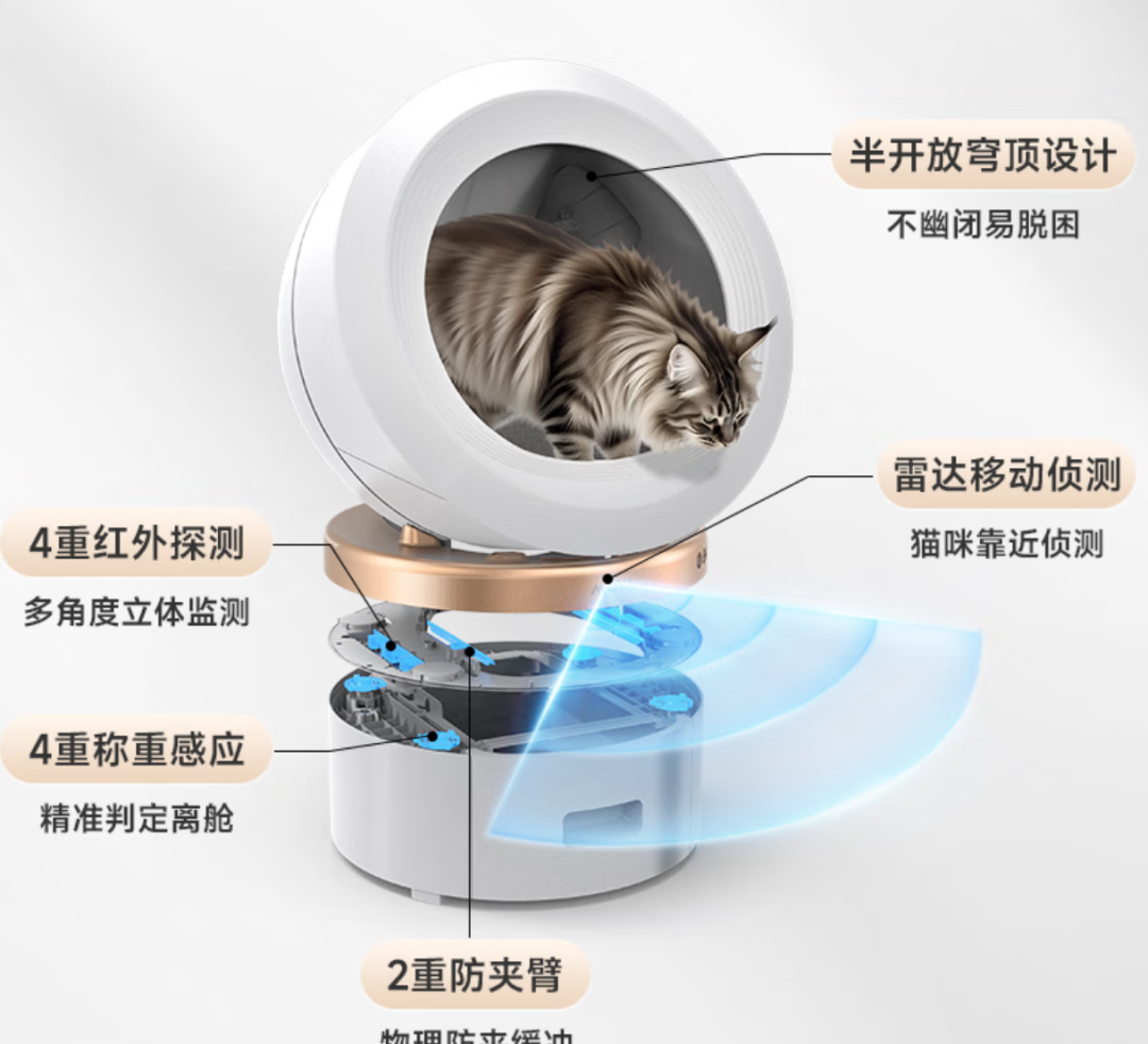 买完三个月，她按三分之一原价挂闲鱼：双11入自动猫砂盆前，先算清这三笔账