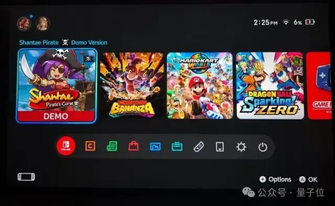 Switch 2首页涌现的自制游戏