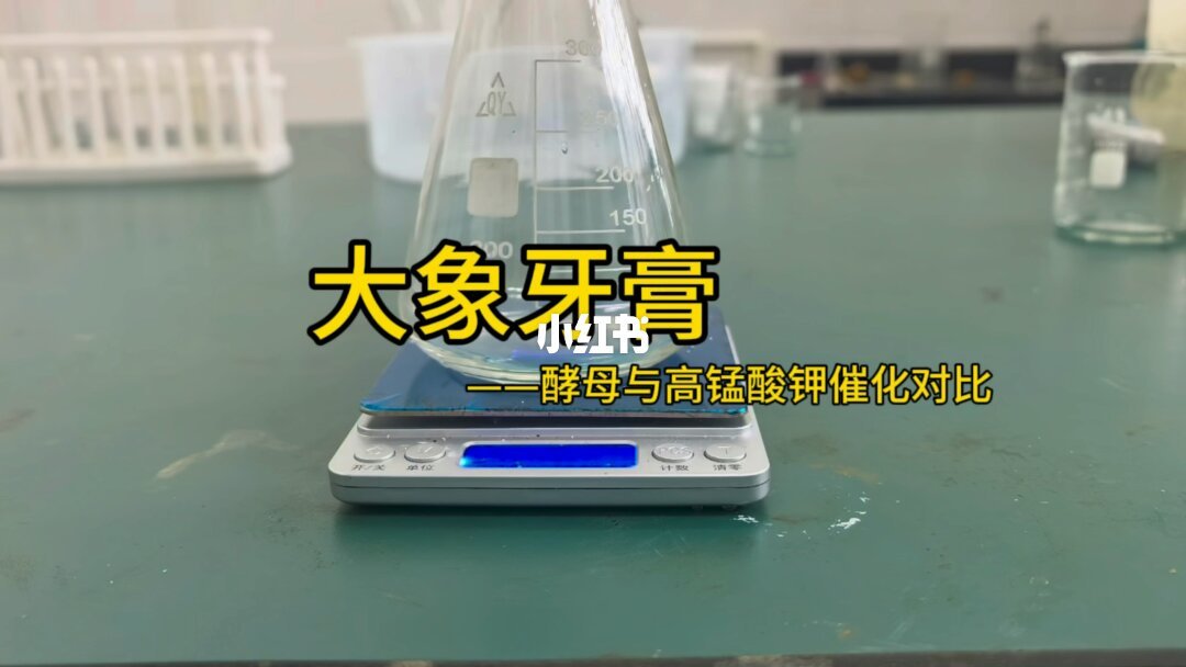 家庭版催化剂怎么选：有家长专门做了酵母与高锰酸钾两种催化剂的对比