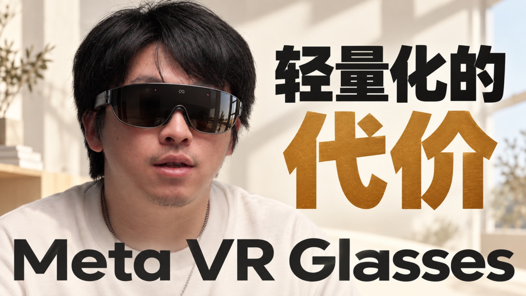 老XR创作者对Meta VR Glasses设计、光学与性能边界的逐层拆解