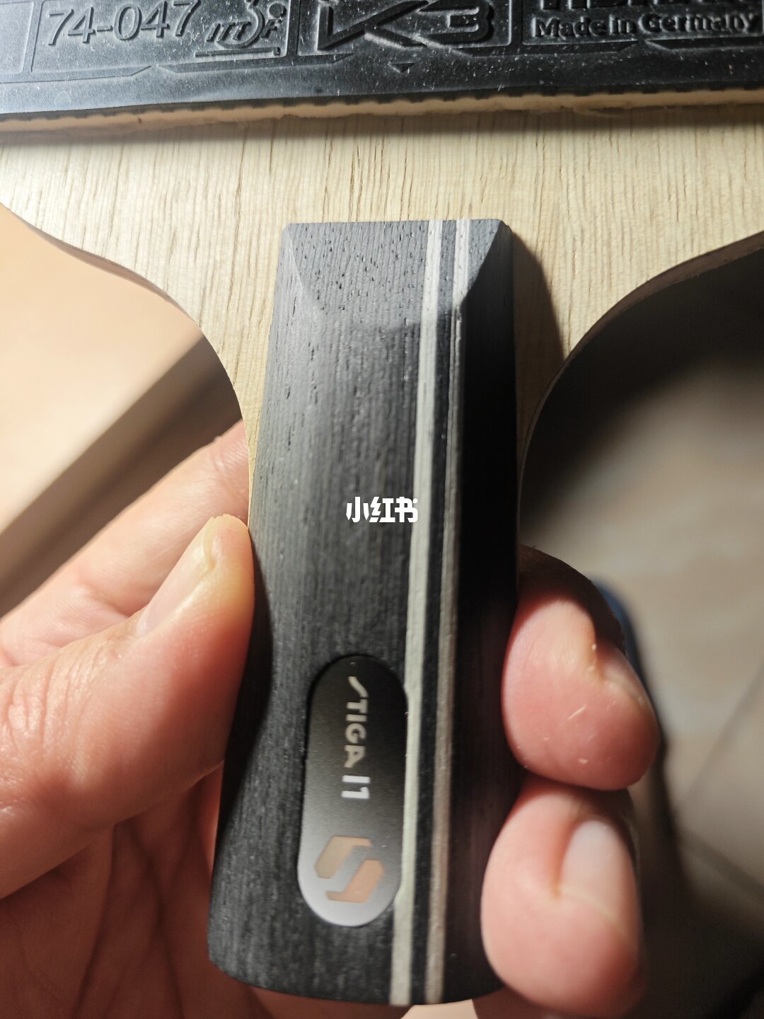 斯帝卡I1混碳底板开箱实拍（图源：球友晒单）