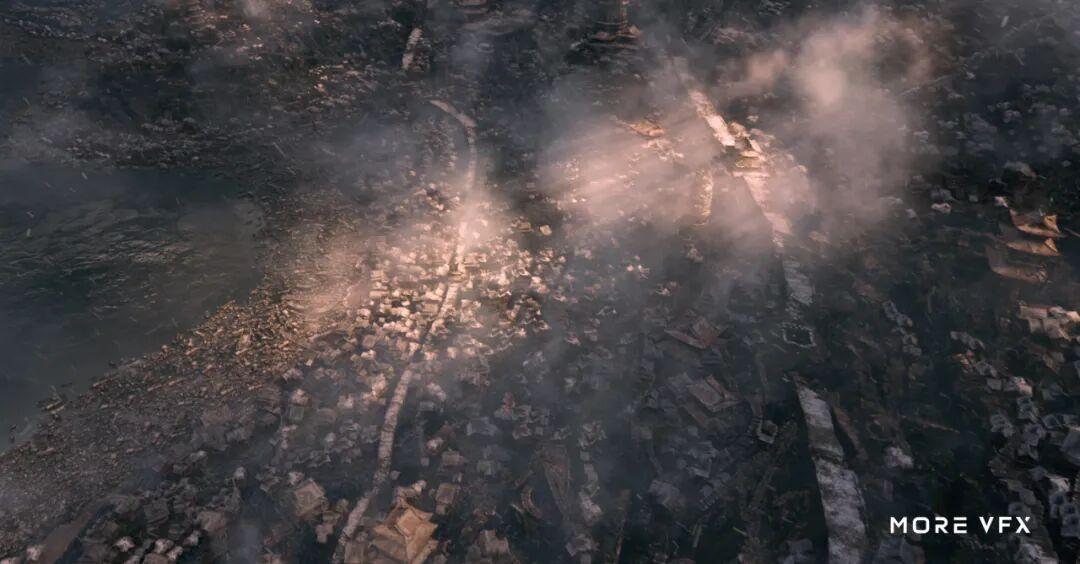 《刺杀小说家2》视效剧照（图源：知乎MORE VFX视效解析）
