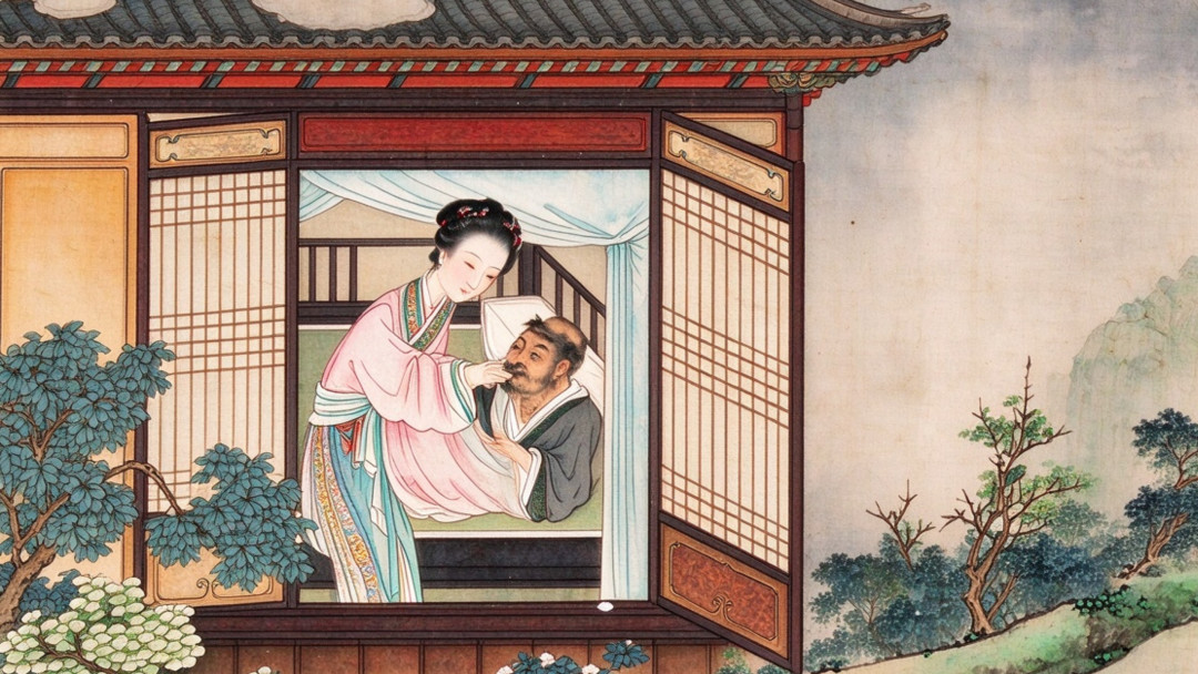 清宫珍宝皕美图-金瓶梅插图4K修复
