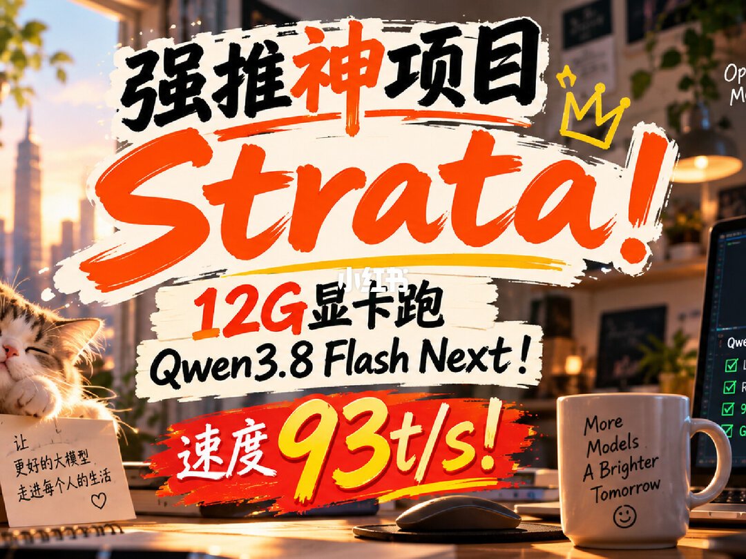 12G显卡畅跑Qwen3.8 Flash实测笔记封面