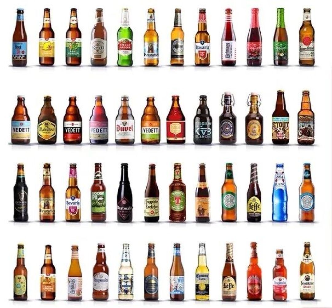 各品牌绿瓶啤酒