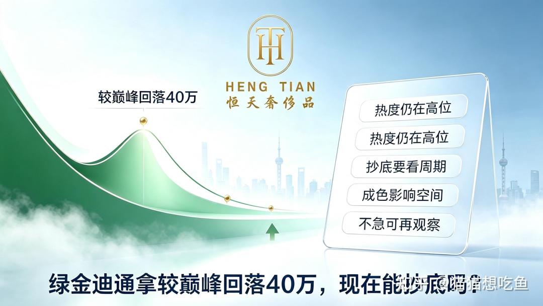 「四季迪通拿3.3亿落槌」撞上「钢迪跌到20万、表商月销只剩三分之一」：蹲迪通拿的入手党，下单前先把拍卖、行情、退路这三本账对完