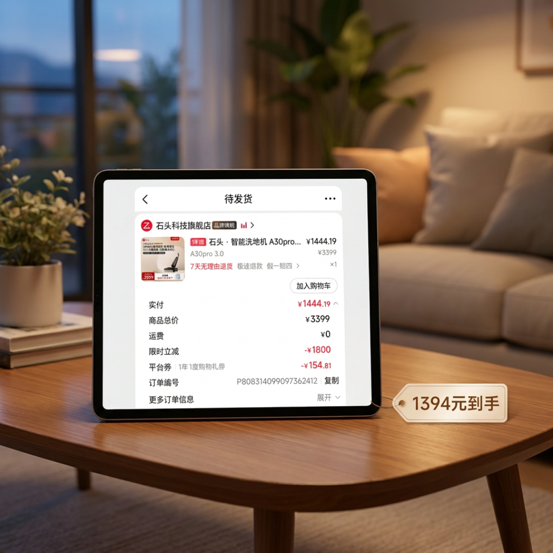 添可极客3.0还是石头A30pro？我对完双11两周内的24条机主帖和近百条评论——这个二选一的答案不在吸力上，在4件事里