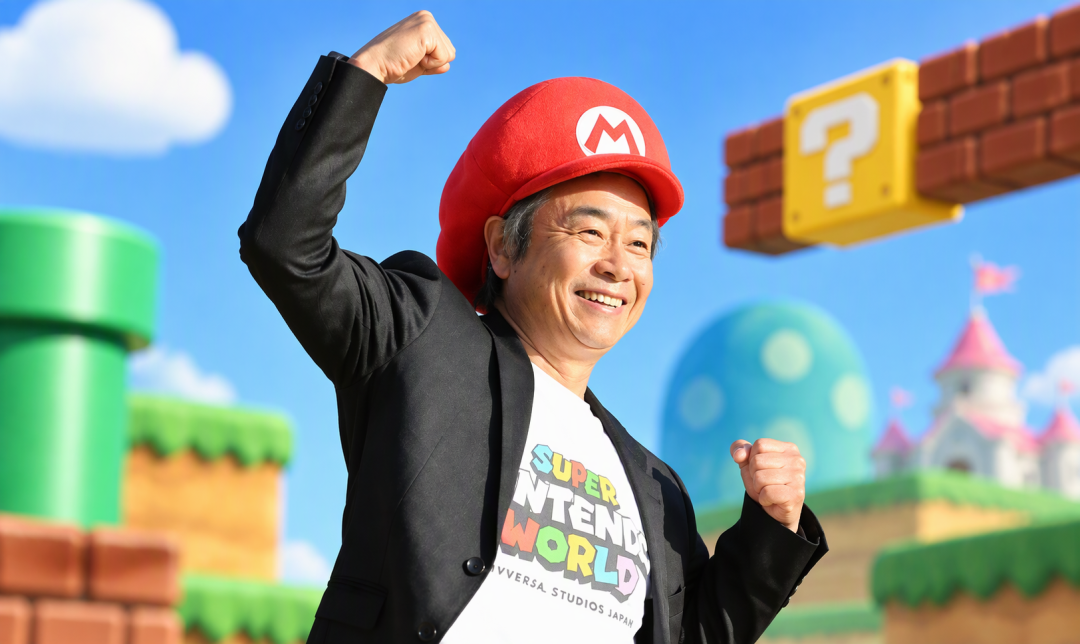 做马里奥和塞尔达的人，拿了日本文化勋章：游戏行业头一个