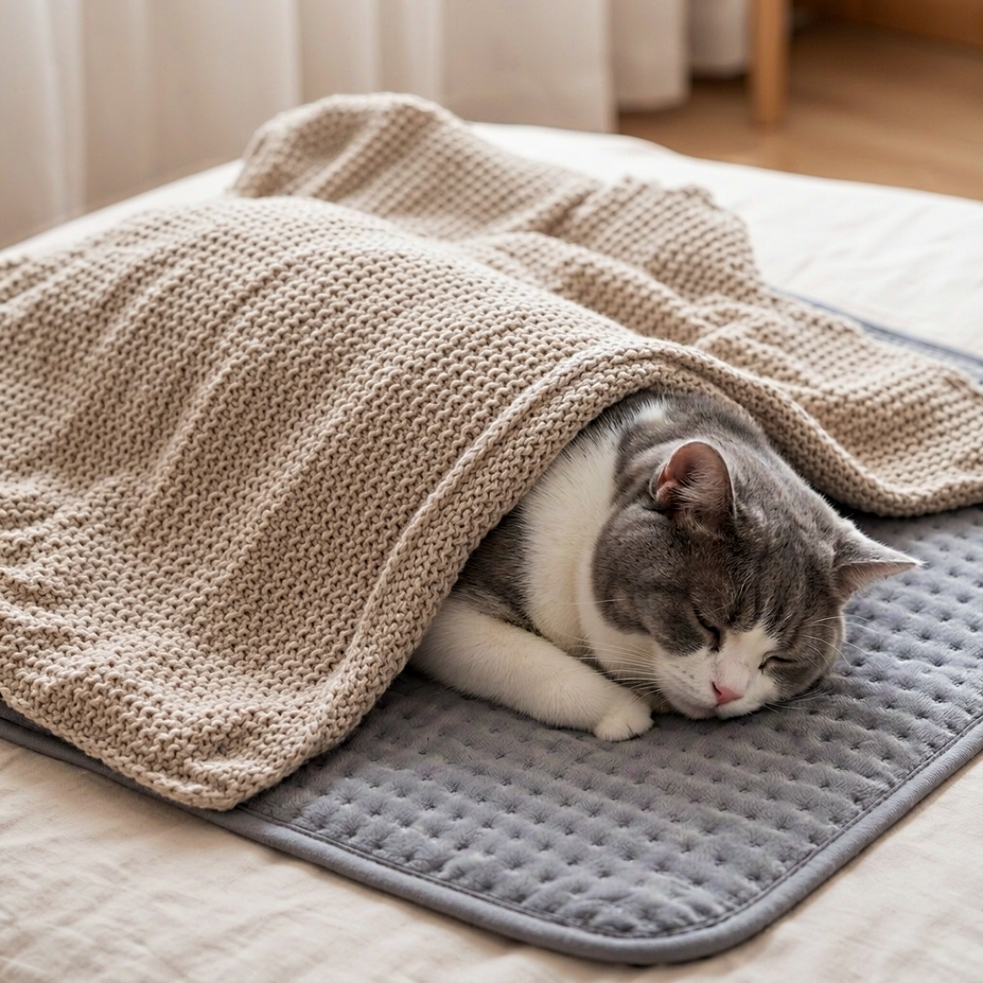 电热毯给猫上会低温烫伤、猫窝会闲置:冬天给猫保暖,先把这5笔账对明白